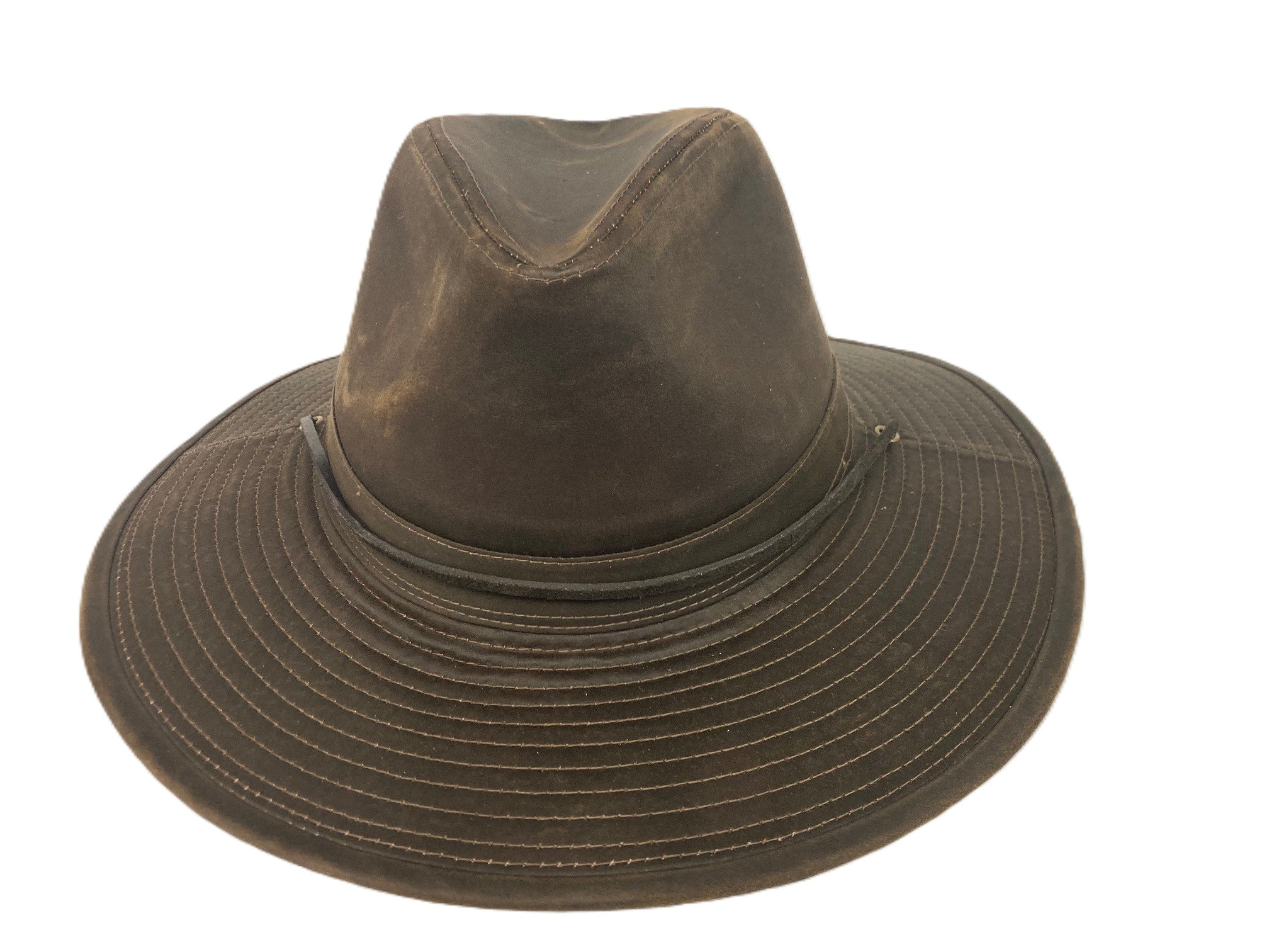Dorfman Hat Co. Outdoor Bark Weathered Cotton Safari Hat MC392-BARK