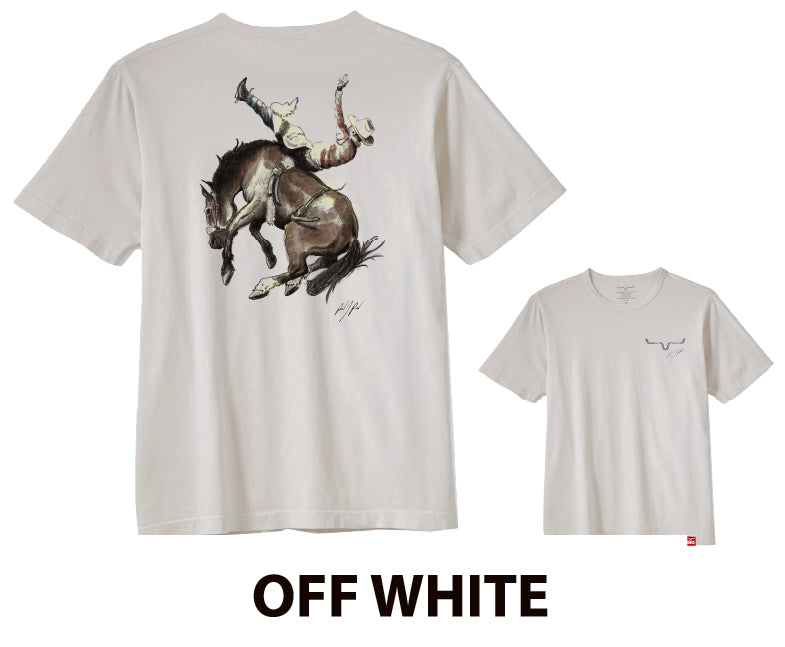 Kimes Ranch Off White Winning Ride Men's T-Shirt MSH0000122-OW