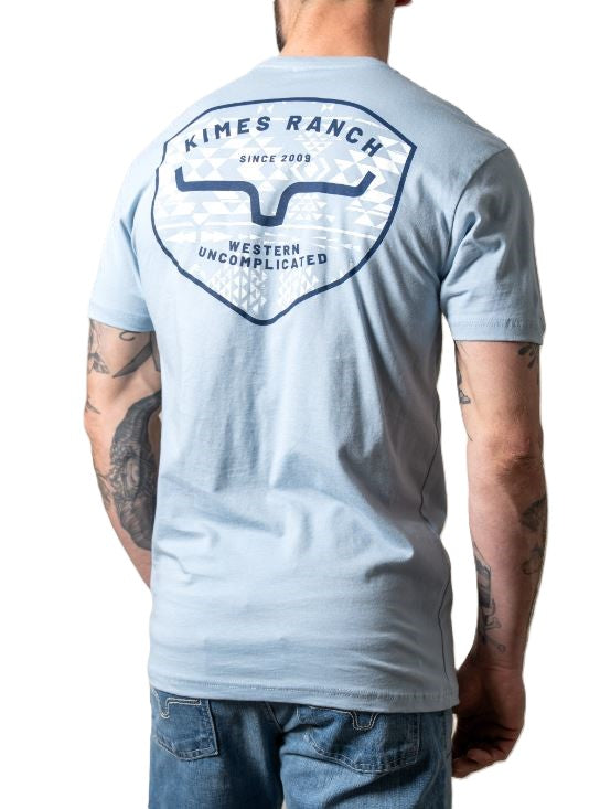 Kimes Ranch Stonewash Denim Honor Men's Short Sleeve T-Shirt