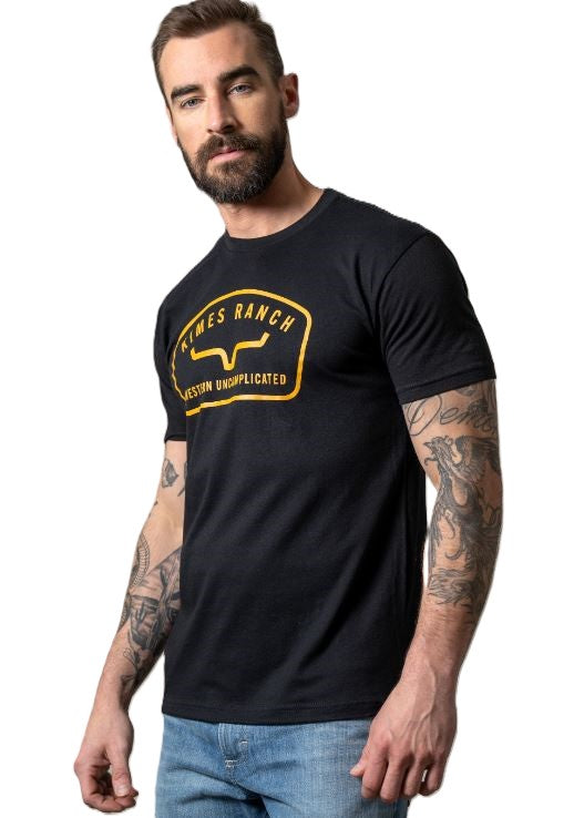 Kimes Ranch Black Hunton Men's Short Sleeve T-Shirt