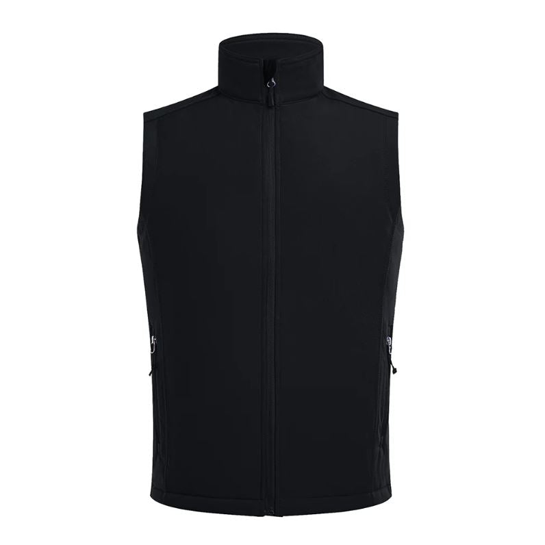 Lee Hanton International Black Core Shell Men's Vest MV154-BLK