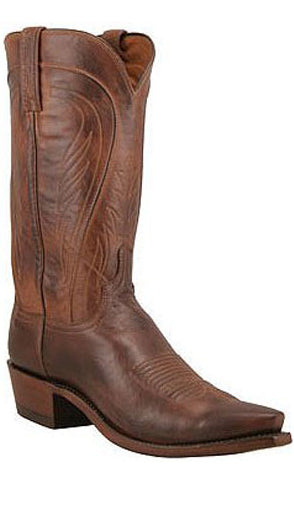 N1596-54  Ranch Hand Leather Lucchese  Mens Western Cowboy Boots