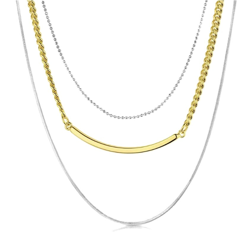 Montana Silversmiths Effortless Layered Necklace NC6303