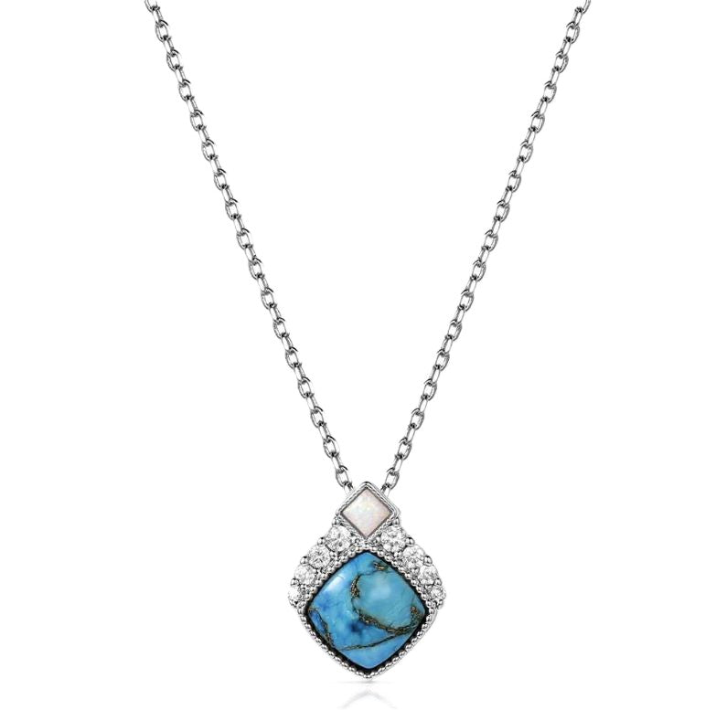 Montana Silversmiths Crowned Glacier Necklace NC6313