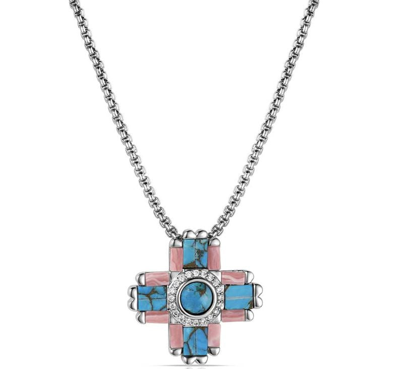 Montana Silversmiths Turquoise Blush Necklace NC6323