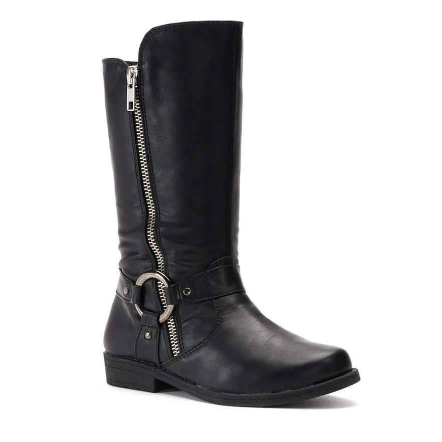 Rachel Black Northfield Toddler Side Zip Boots NORTHFIELD-BLK