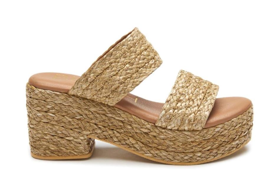 Beach by Matisse Cognac Ocean Avenue Womens Platform Sandals
