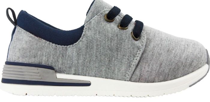 Oomphies Grey Sunny Childrens Sneakers OK1784B