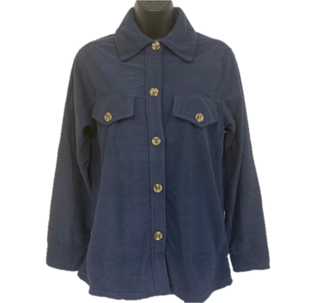 Stillwater Supply Night Women's Grid Fleece Shirt Jacket P2009-138-921