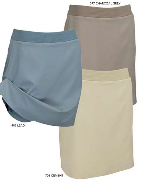 Pacific Teaze Poly Spandex Women's Skort P2097-403
