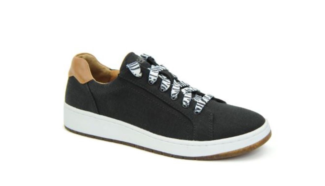 Aetrex Black Renee Women's Arch Support Sneakers PC230