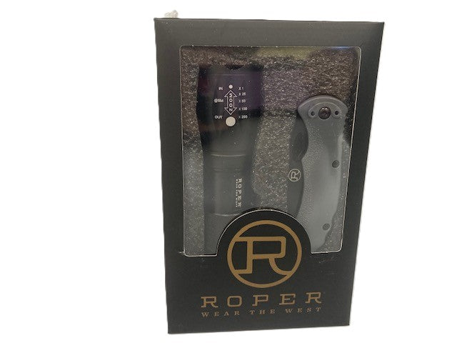 Roper Pocket Knife and Flashlight Set POCKET LIGHT