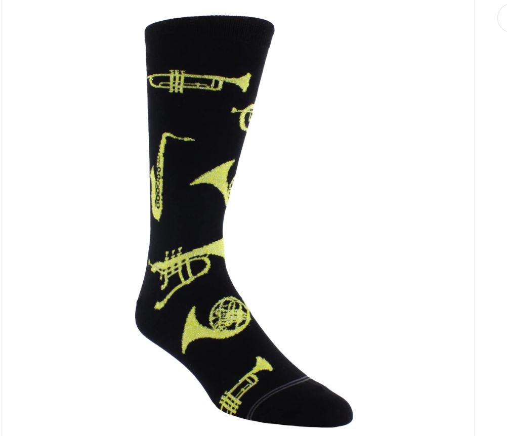 Perri Brass Instruments Crew Socks PSB303-001