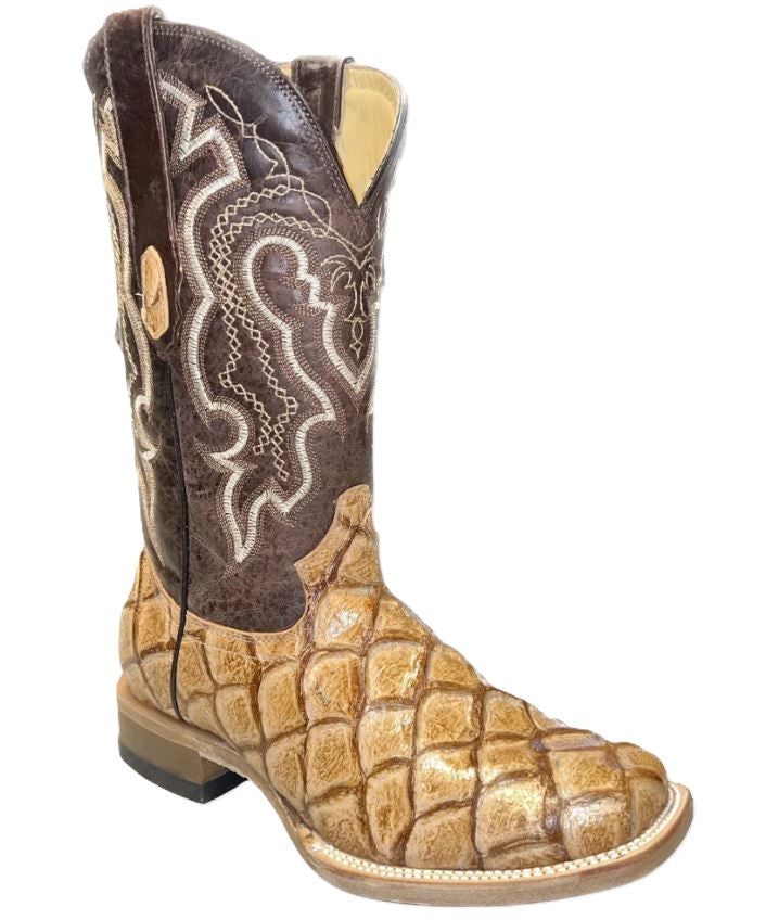Cowtown Orix Big Bass Print Men's Western Boots Q157