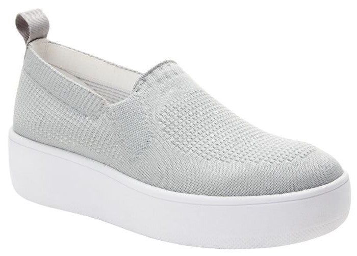 Alegria Grey Qaravan TRAQ Q-Sport Flatform Fitness Womens Loafer QRV-5030