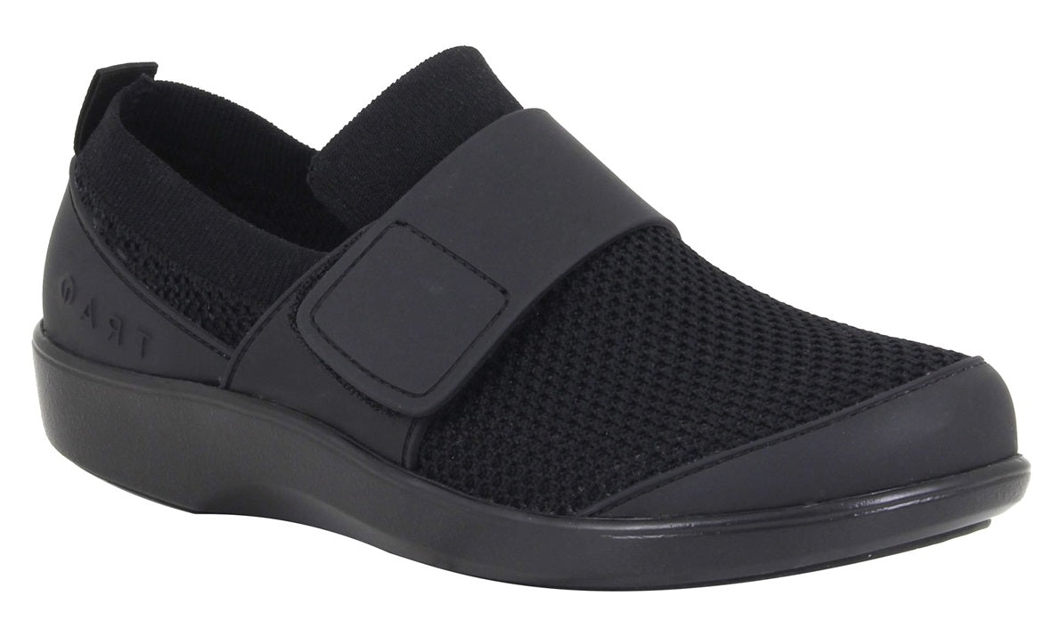 Alegria Traq Black Qwik Womens Comfort Shoes QWIK