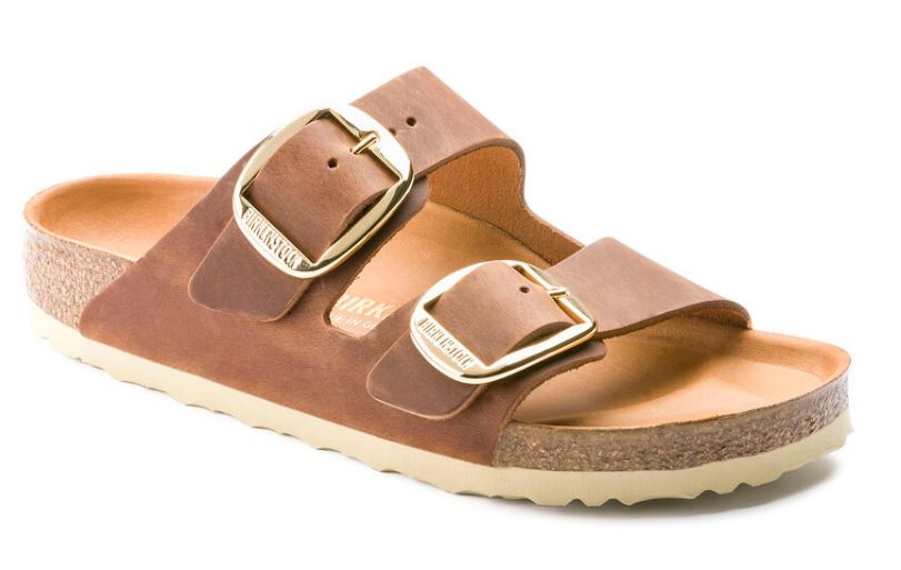 Birkenstock Cognac Arizona Big Buckle Womens Sandals 1011072