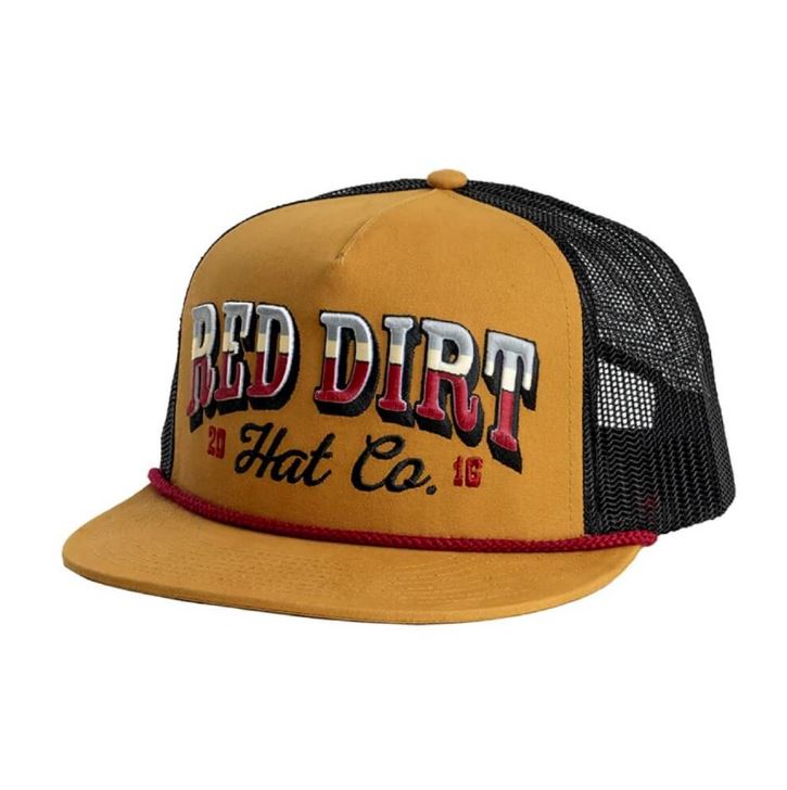 Red Dirt Hat Co. Caramel/Black 'Countrified Cap' RDHC-535
