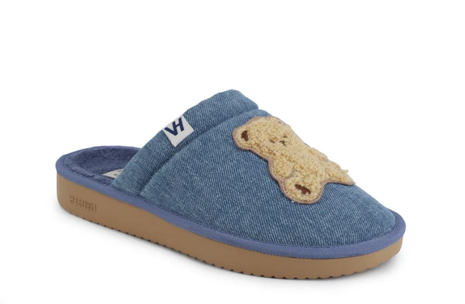 Vintage Havana Denim Teddy Relax-6 Women's Slippers RELAX-6