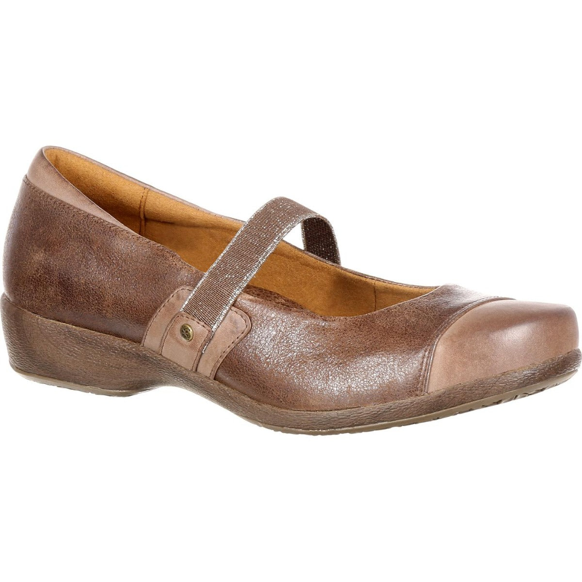 Rockybrands 4EurSole Brown Minuet Womens Gore Mary Jane Shoes RKH123