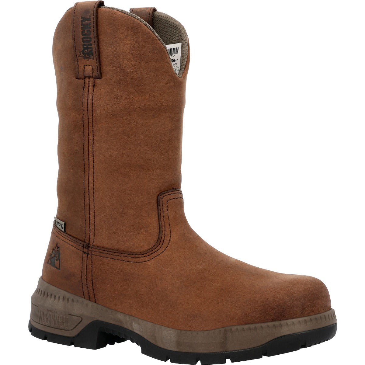 Rocky Crazy Horse Worksmart 11 inch Men's Waterproof Composite Toe Pull On Work Boots RKK0460