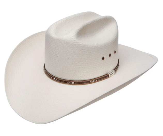 Resistol White 10X George Strait Kingman Straw Hat RSKNGT-3042