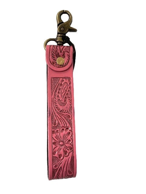 Myra Bag Pink Blooming Meadow Key Fob S-10837