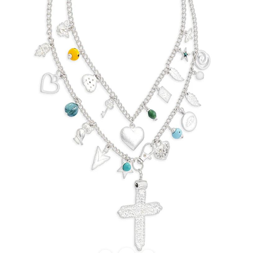 Myra Bag Faithful Me Charms Necklace S-11645