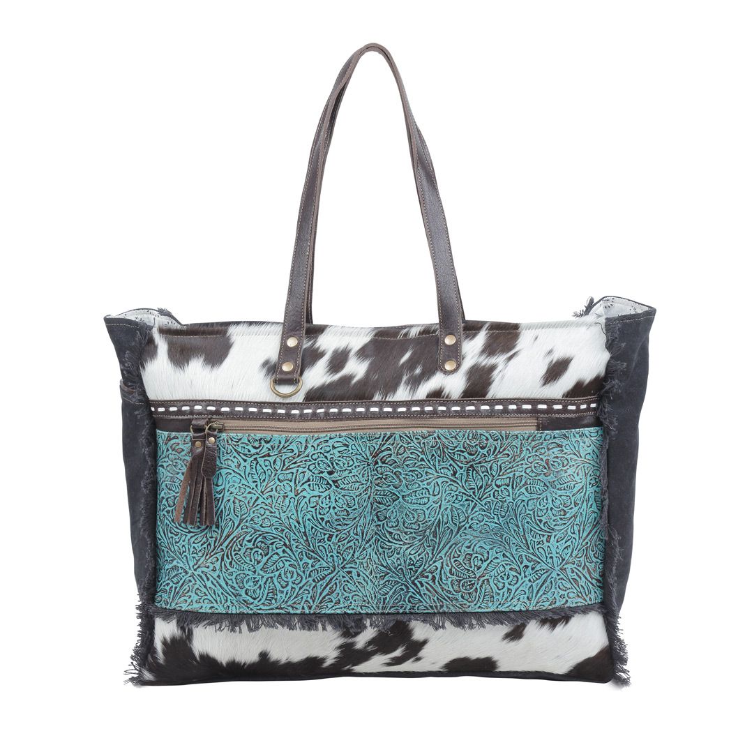 Myra Bag Sea Grass Weekender Bag S-4739