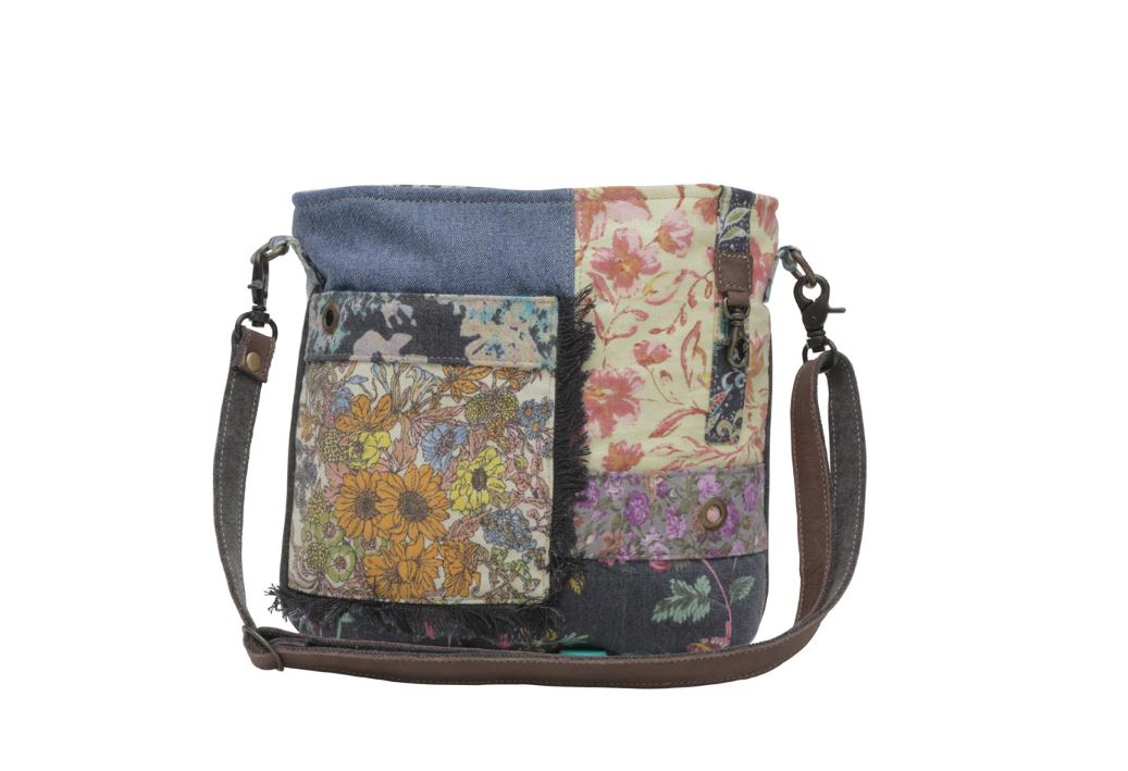 Myra Bag Le Fleur Blu Shoulder Bag S-6396