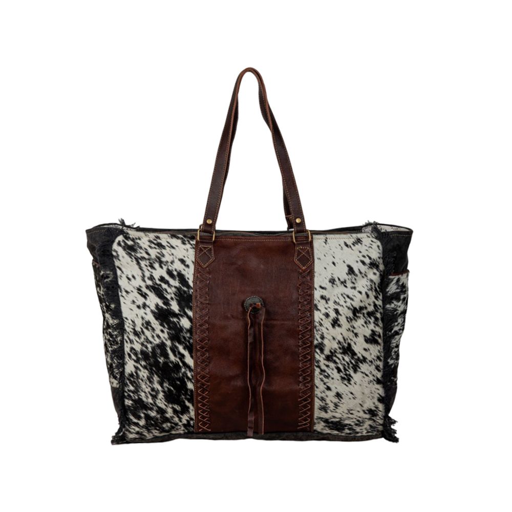 Myra Bag Rosalinda Cross Stitched Weekender Bag S-7372