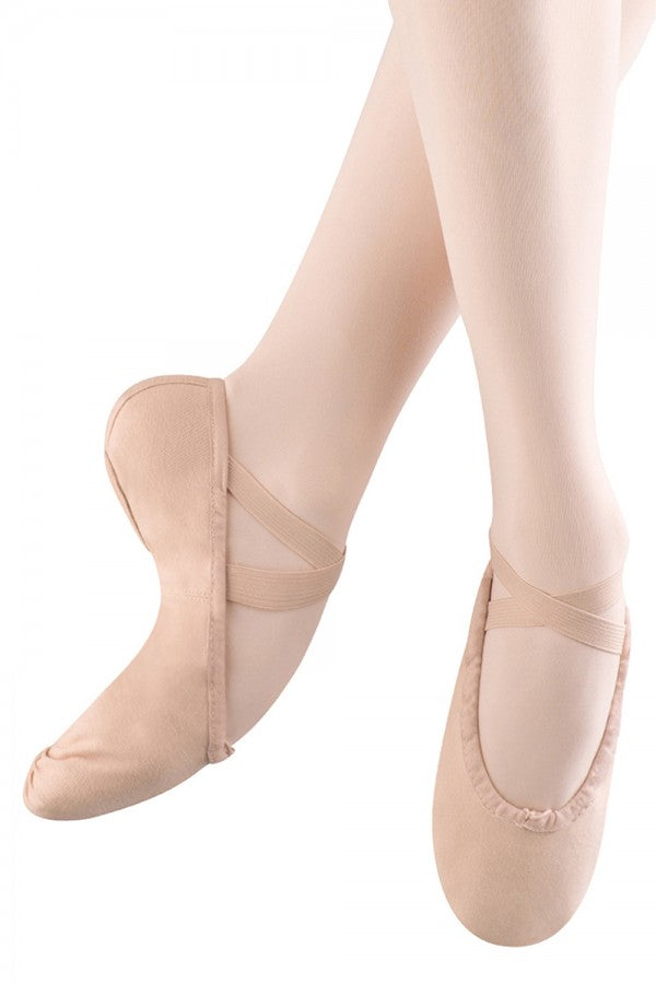 Bloch Pump Split Sole Canvas Girls Ballet Shoes  **ONLINE PRICE ONLY