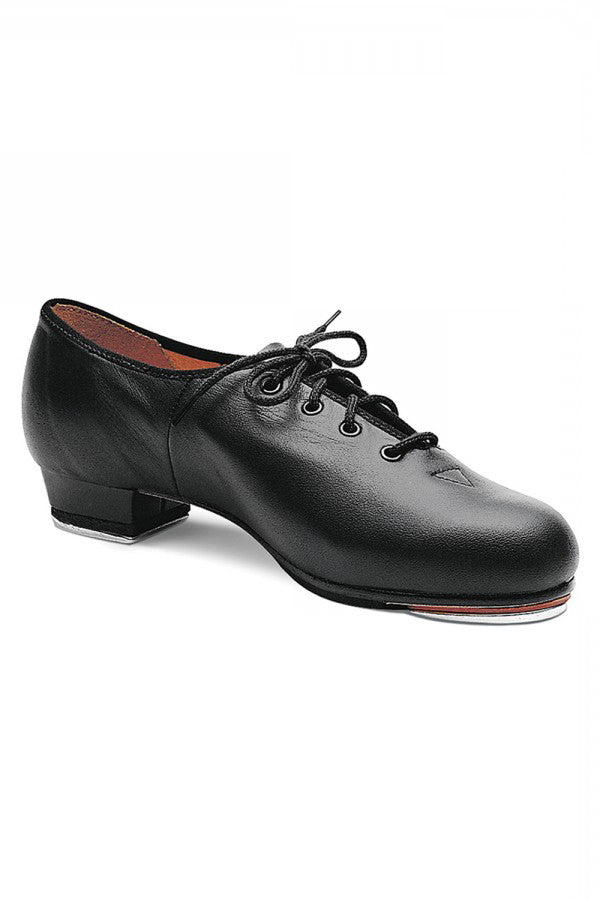 Bloch Kids Lace Up Jazz Tap Shoes Stacked Heel