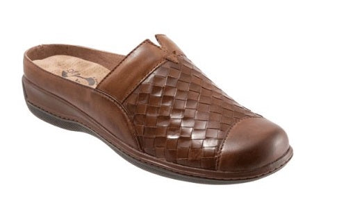 Softwalk Rust San Marcos Woven Womens Comfort Slip On Shoes S1366-245