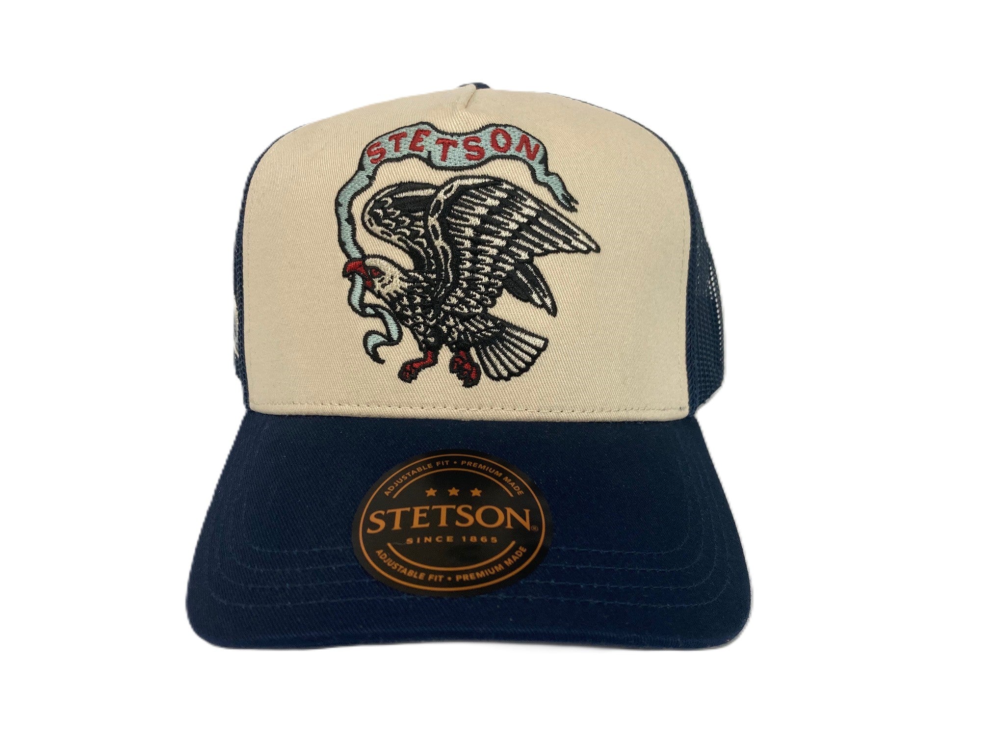 Stetson Navy Eagle Trucking Hat SCSEAT-000748