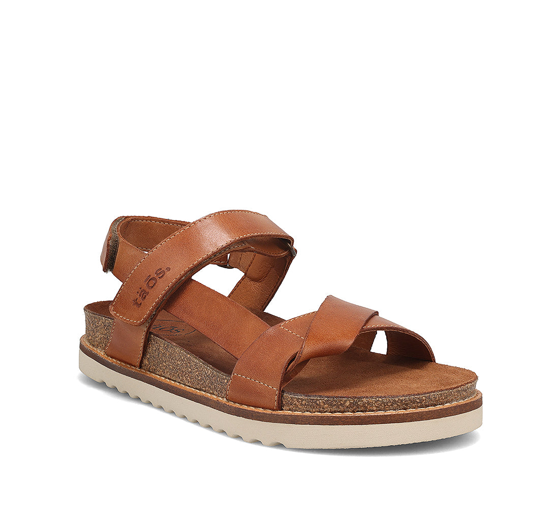 Taos Caramel Sideways Women's Sandals SDW-8372-CARA