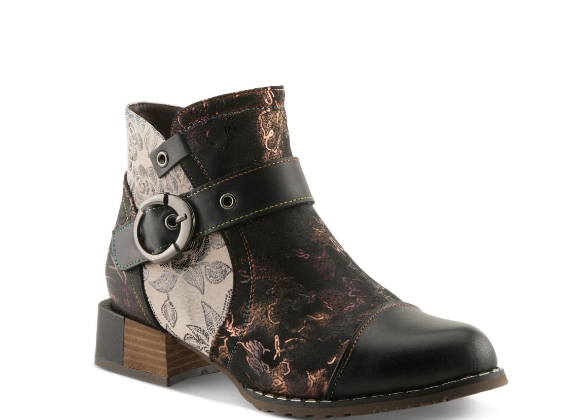L'Artiste Black Multi SIPPERB Women's Boots SIPPERB-BM