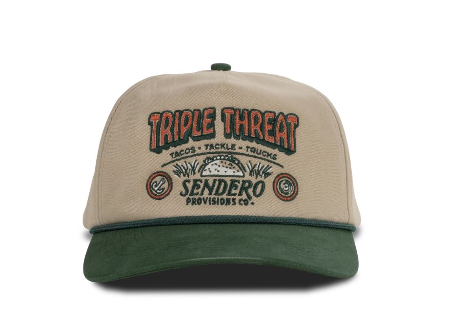 Sendero Tan Triple Threat Hat SPCH126S37BZZ