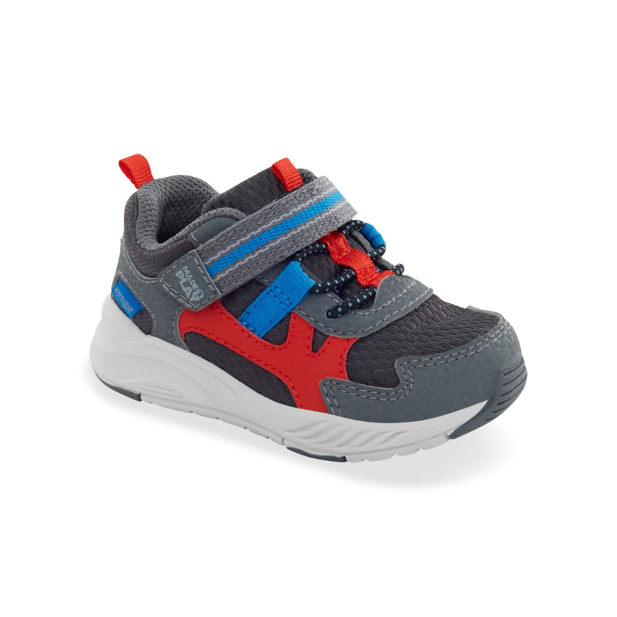 Stride Rite Black Multi Made2Play Player Children's Shoes CB014105