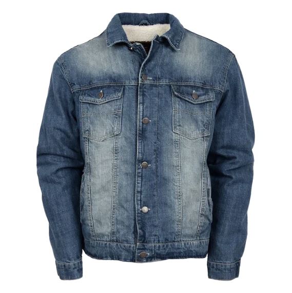 STS Ranchwear Denim Conceal Carry Men's Denim Jacket STS9611