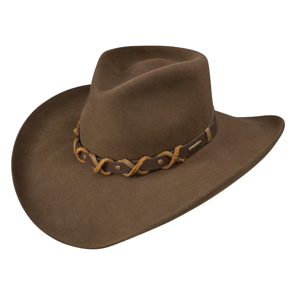 Stetson Oak John Wayne Blackthorn Cowboy Hat SWBLKT-1640KB
