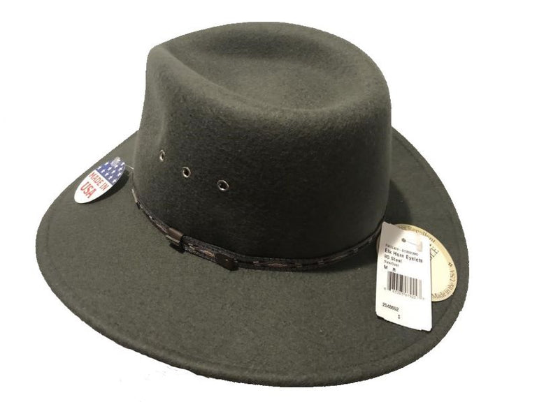 Stetson Steel Elkhorn Crush-able Outdoor Hat SWELKH-8132 display picture 2