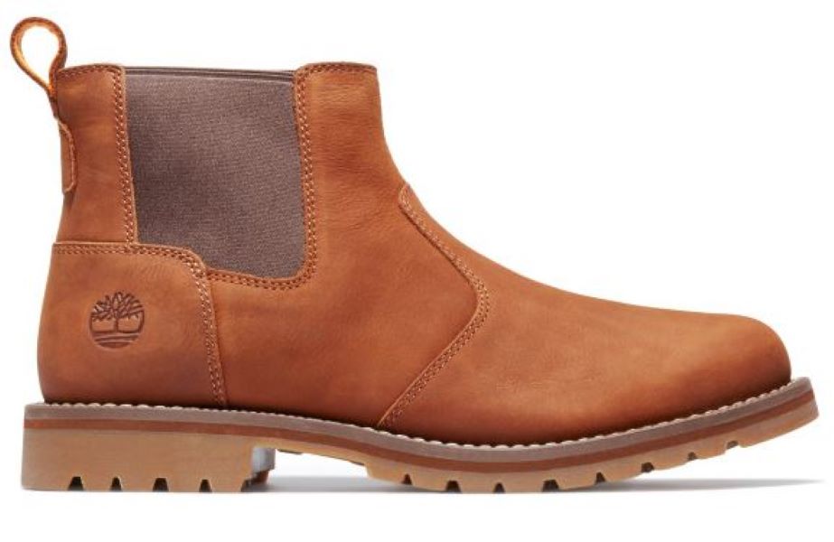 Timbrland Rust Boot Timberland Rust Full Grain Redwood Falls Chelsea Mens Boots TB0A288FF1