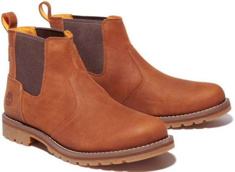 TIMBERLAND MEN\'S 12 REDWOOD FALLS CHELSEA BOOT RUST FULL GRAIN NIB Timberland Men main image 3