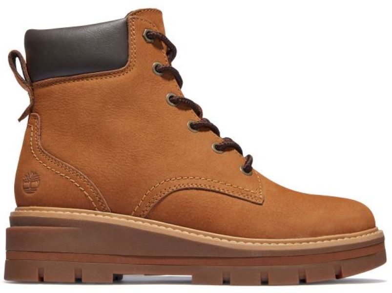 Timberland Wheat Nubuck Cheyenne Valley Mid Lace Up Hiking Boots TB0A2KRM231