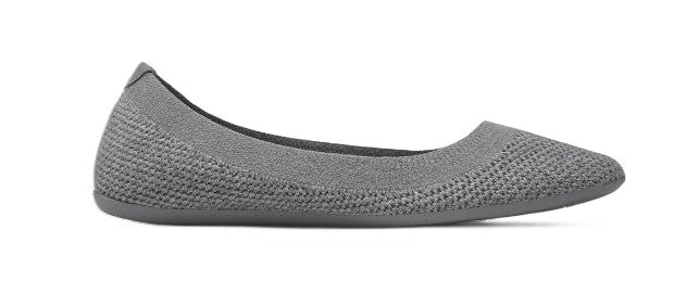 Allbirds Mist (with Dark Grey sole) Tree Breezer Women's Flat Shoes TB1WMST