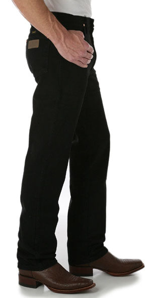 936WBK Shadow Black Wrangler Men's Cowboy Cut Slim Fit Jeans