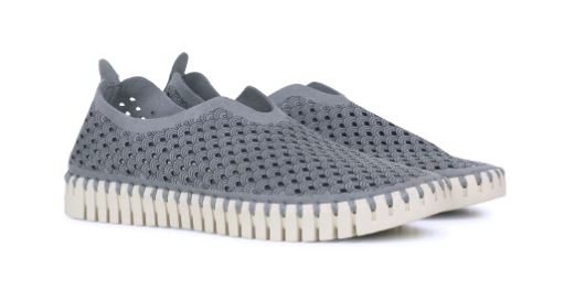 Ilse Jacobson Grey Tulip Womens Comfort Casual Shoes TULIP139