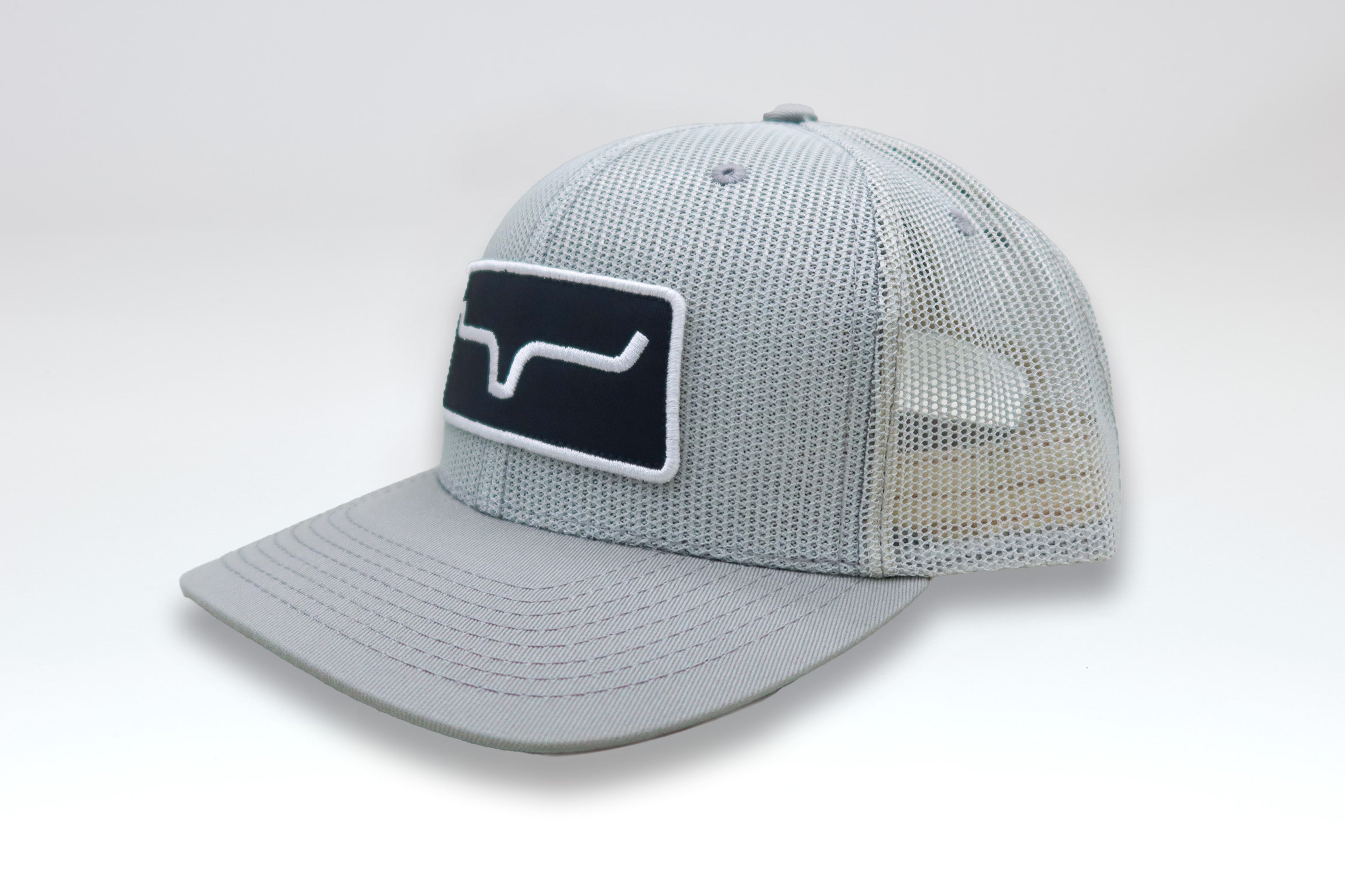 Kimes Ranch Silver All Mesh Trucker Hat UHA0000066-SILV