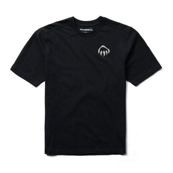 Wolverine Black Brave Tradition Fit Short Sleeve Graphic Tee W1209120-001